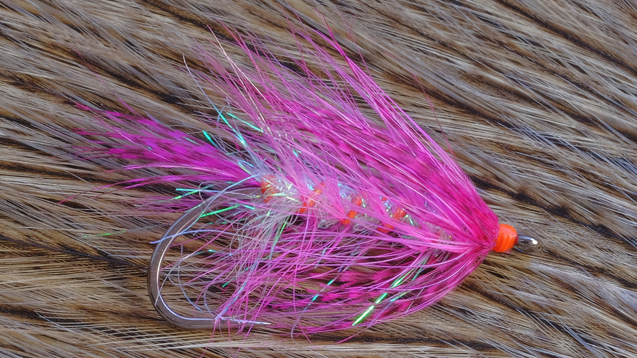 Billed 1, -en fantastsik delikat pink rejeimitation, der blev bundet på fluebindingskursus med Peter Stoltze fra Slagelse.jpg
