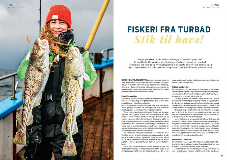 Fangflerefisk Turbåd