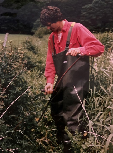 Michael arbejdede i 1990 som åmand ved Vejen Kommune. Noget der var meget lærerigt.