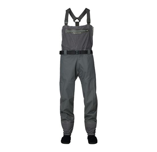 Grej 0011 Simms 13961 030 Flyweight Stockingfoot Mannequin S25 Front