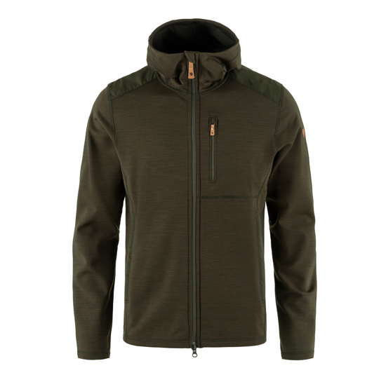 Grej 0001 Fjallraven Keb Fleece Hoodie M 81479 662 A MAIN FJR