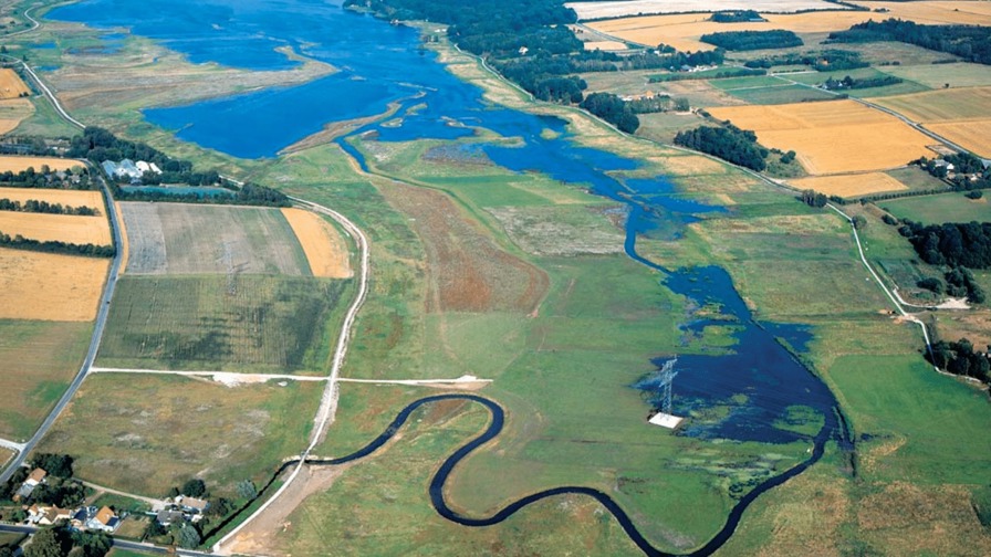 Årslev Engsø Luftfoto