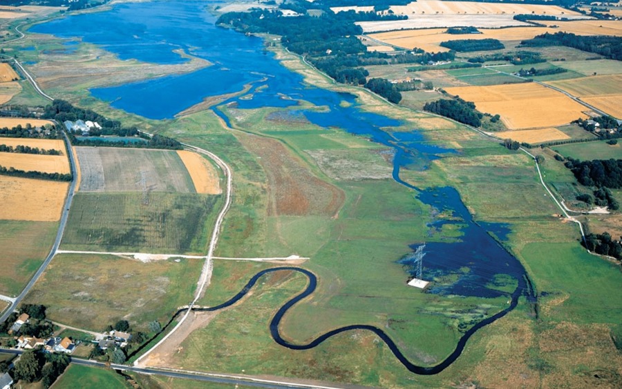 Årslev Engsø Luftfoto